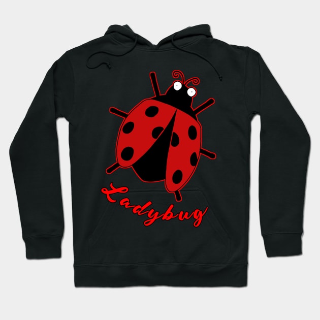 ladybug Hoodie by Ntdesignart